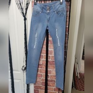 KABA Juniors stretchy jeans sz. 11.  31" inseam.